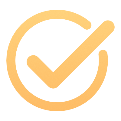 An icon of a checkmark